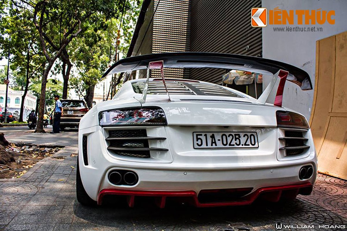 Cham mat sieu xe Audi R8 khung nhat Viet Nam-Hinh-9